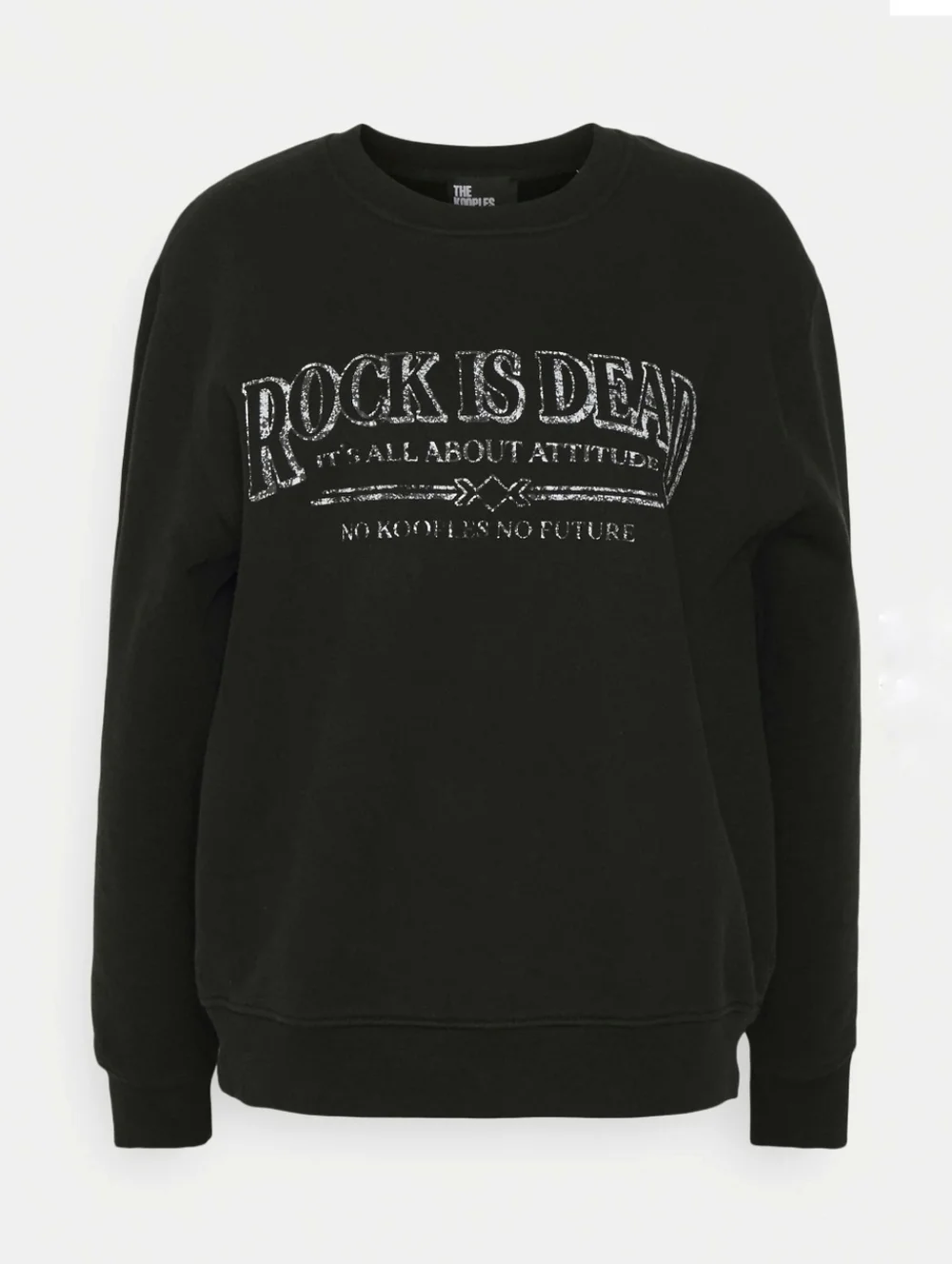 The Kooples NWT-Rock is Dead Crew Neck Pullover Graphic Sweatshirt